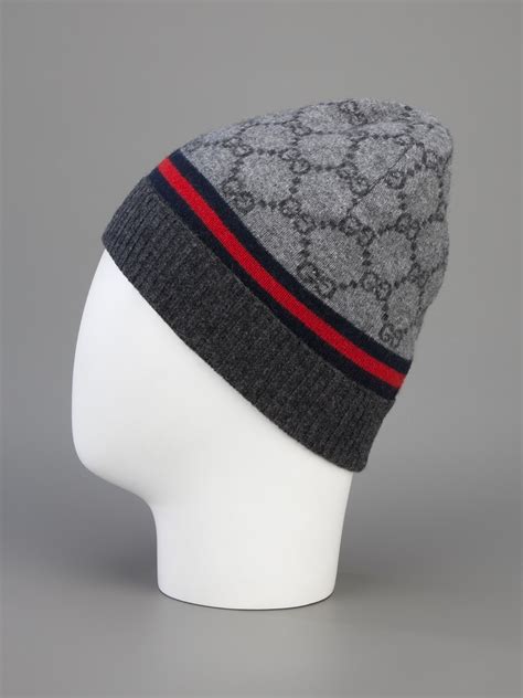 gucci web trim beanie hat|Gucci beanie hat women.